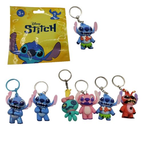 STITCH Portachiavi 3D 6cm In Blind Bag 6ass..x…x